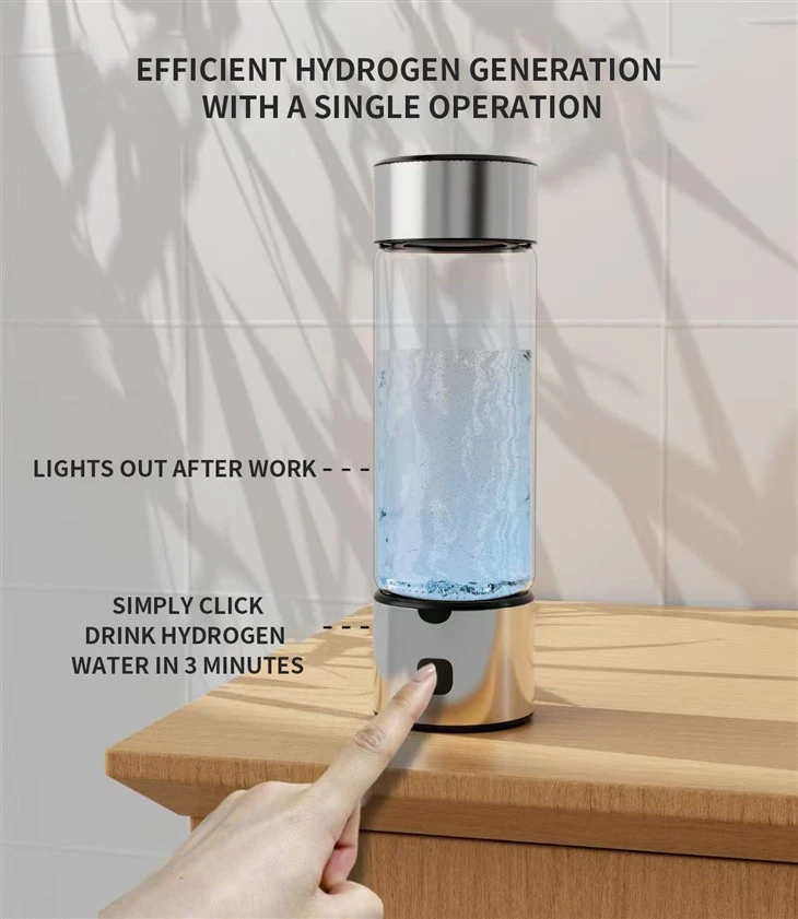 Portable Hydrogen Water Bottle Generator